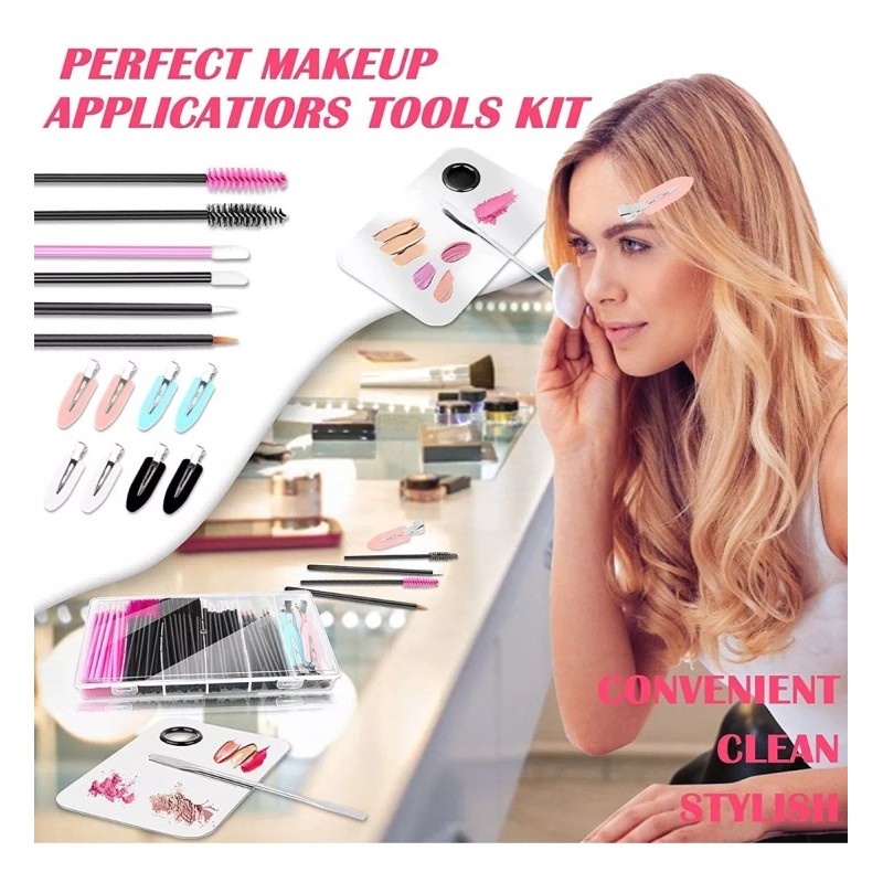 X Xieruiren Kit Paleta De Maquillaje Profesional Con Espátula Y