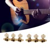 2 Pcs Classical Guitar Tuners 3L3R Acoustic Guitar String Tuning