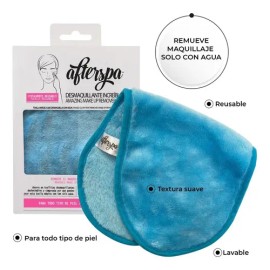 Toalla Desmaquillante Reutilizable Para Rostro Afterspa                                                                                               