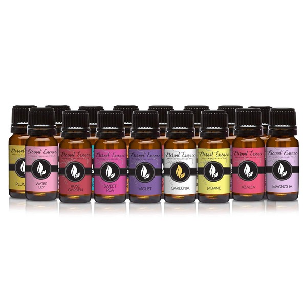 The Wildflowers - Set of 16 Premium Fragrance Oils - Eternal Essence Oils