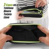 YOMYM Cinturón para Correr, Bolsa de Cintura sin Rebote Ultra