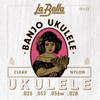 La Bella 13 Red String Set for Ukulele Banjo