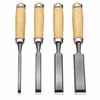 4-Piece Wood Chisel Set for Woodworking – 8/12/16/20mm Carving Chisels