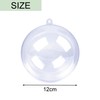 Asdays Plastic Balls, Clear Ornament, Balls, Ornaments, Spheres, Christmas Decoration,