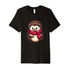 Cute Hedgehog in Scarf Premium T-Shirt