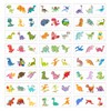 Womaha Dinosaur Series 24 Sheets Tiny Temporary Tattoos for Kids