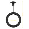Aquarium Round Feeding Ring 1Pcs Black