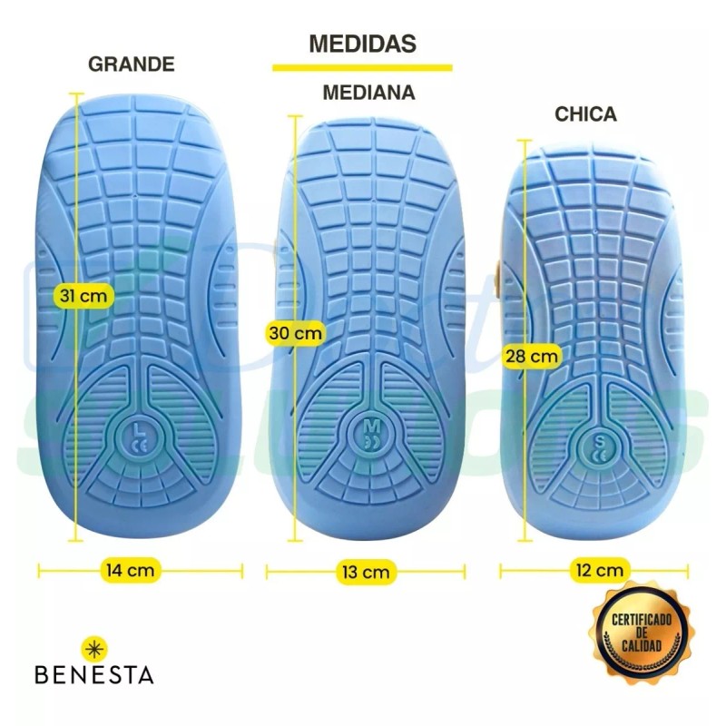 Benesta Bota Walker Benesta Corta De 11¨ Talla L