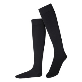 ITEM m6 - Women's Thermal Socks with Compression - Cosy Winter Knee High Socks Conscious | Warm Stockings 100 Denier | Sustainable Knee Socks, black