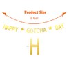Etaredkj Happy Gotcha Day Banner, Pet Adoption Party Decorations Supplies,