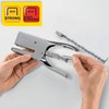 Rapid Stapling Pliers, 50 sheet capacity, Coconut Kiss, Ergonomic metal