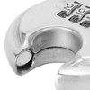 4 Digit Combination Disc Padlock with Hardened Steel Shackle Lock