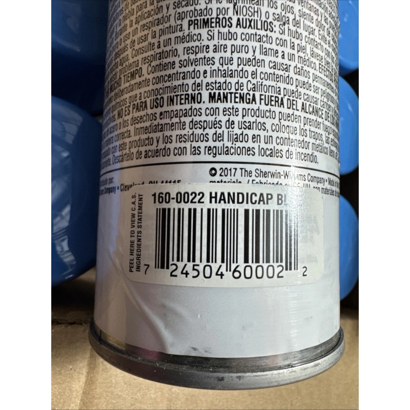 Sherwin-Williams CASE OF 12 Sherwin Williams Striping Paint Spray 18