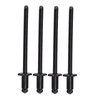 4PCS Aluminum Rosette Rivets High Strength Rustproof Long Lasting Replacement