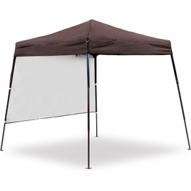 Peatuk 10x10 Pop Up Canopy Tent, Durable Ez Up Outdoor Instant Canopy, Waterproof Commercial Tent with 3 Adjustable Height, Roller Bag, 8 Stakes, 4 Sand Bags and 4 Ropes, White
