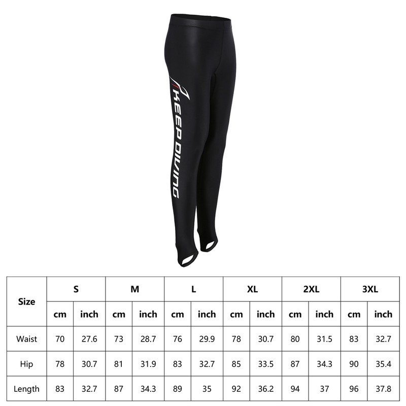 Sun Protection Diving Long Pants Swimwear Wetsuit Tights Legging for