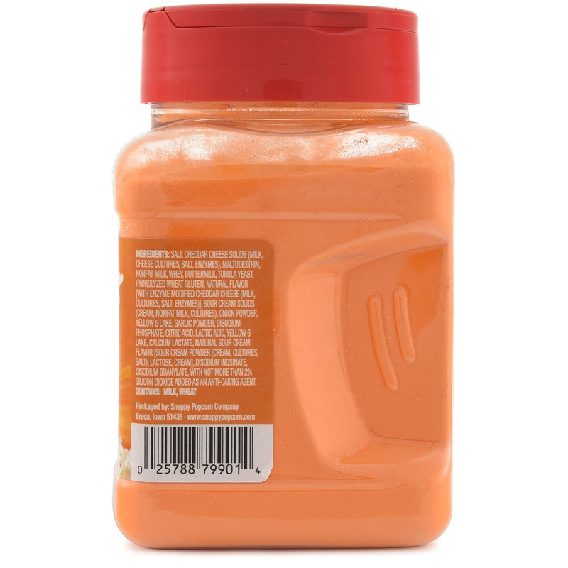 Snappy Popcorn Seasoning, Butter, Cheddar Cheese, White Cheddar, 12 oz,