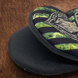 Camouflage Hunting Deer American Flag Mini Silicone Oven Mitts, Heat Slip Resistant Kitchen Gloves 2-Pack Set, Soft Short Small Oven Mittens Pot Holders for Baking Grilling Barbecue Microwave Gift