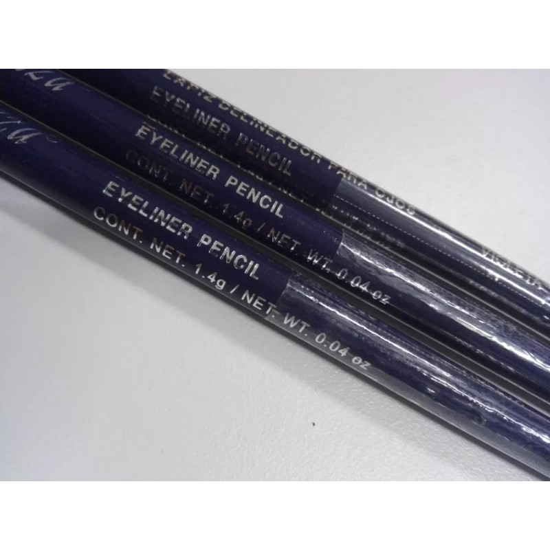 Eleganzza - Lapiz Delineador De Ojos Violeta 10 Pzs