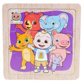 Cocomelon Character Wooden Puzzle Jigsaw For Early Learning Development