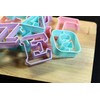 Live Greek, Greek Alphabet Letter Shaped Cookie Cutter, RHO Shape,
