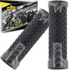 Universal Motorcycle Scooter Handlebar Grips Rubber Open 22 + 24-25