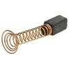 vhbw 2 x Carbon Brushes Motor Carbon Abrasive Carbon 8