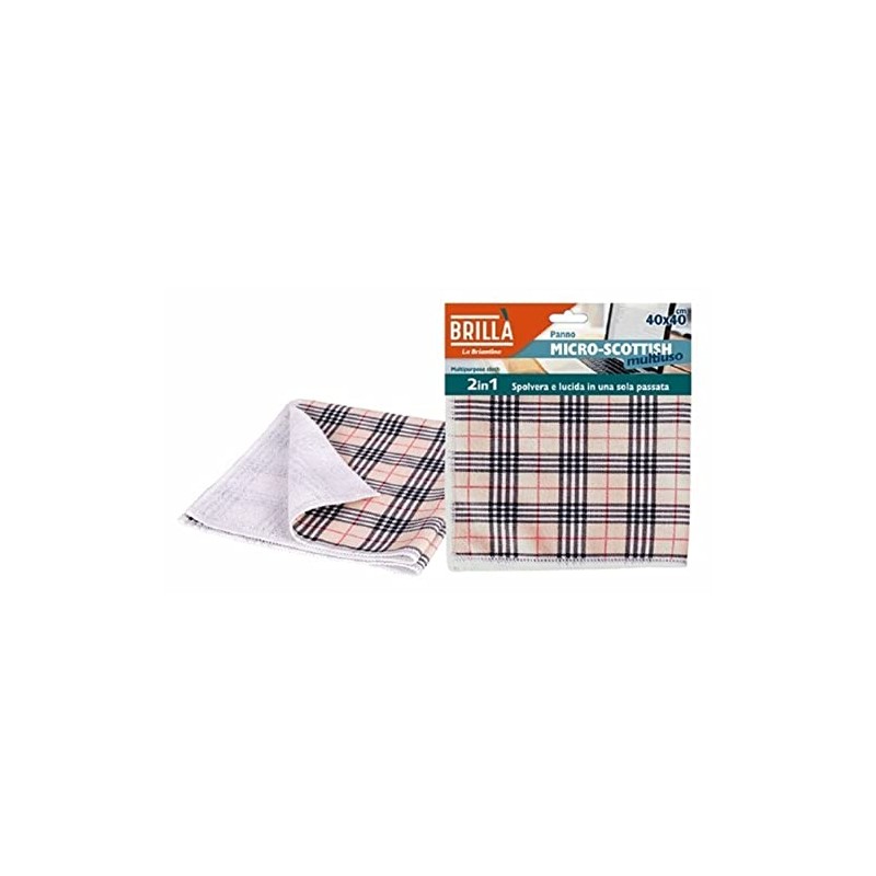 La Briantina Scottish Microfibre Dust Cloth Double Action Dust and