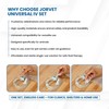 JorVet Universal IV Set | Veterinary-Grade Infusion Set with 72"