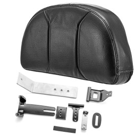 Wsays Driver Backrest Adjustable Rider Backrest Mount Kit w/Storage Pouch Compatible with Can Am Spyder F3/F3-L/F3-S/F3-T 2015-2025