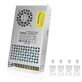 12V 50A 600W New Version 110V AC to 12V DC Converter Switching Power Supply Transformer Adapter SMPS AC to DC Converter Switch (12V 600W)