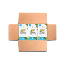 Miracle Tree - 3 Count of Organic Moringa Superfood Tea, 25 Individually Sealed Tea Bags, Original (Keto, Detox, Energy/Immunity Booster, Vegan, Gluten-Free, Organic, Non-GMO, Caffeine-Free)