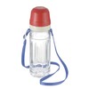 Richell Odekake Lunch-kun Plastic Bottle with 2 Tier Cup Belt