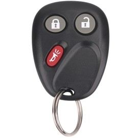 Vurkcy Key Fob Replacement for 2003-2006 Chevy Silverado Suburban Avalanche Tahoe SSR Equinox/ 03-06 Gmc Sierra Yukon XL/ 03-06 Hummer H2/ 04-07 Saturn Vue/ 03-06 Escalade Car Keyless, LHJ011, 3 Btn