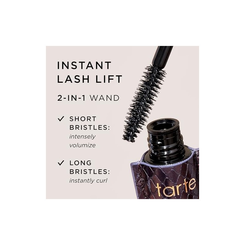 Tarte Cosmetics Lights Camera Lashes Mascara 0.24 oz. Black by