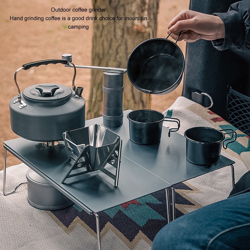 Manual Coffee Grinder with Stainless Steel Core Outdoor Camping Hand