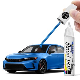 XTryfun B637P Boost Blue Touch Up Paint Compatible with Honda, DIY Car Paint Scratch Repair, Automotive Paints, Quick & Easy Fix Scratch Repair for Civic