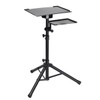 Flashpoint Projector Laptop Tripod Stand, Adjustable FoldableHeight, DJ Gear Holder,