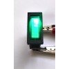 BBT 12 volt Lighted Green on/off Snap-In RV Rocker Switch