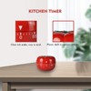 Jayron JR-WG017 Egg Timer Kitchen Timer Tomato Cartoon Mechanical Countdown