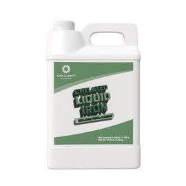 Opulent Blends Chelated Liquid Iron (1 Gallon) - Liquid Chelated Iron for Lawns, Trees, and Shrubs - 6.5% Iron - EDTA Free - Made in The U.S.A