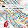 0.3mm Clear String for Hanging, QBJAYTY 382 Yards Clear Fishing