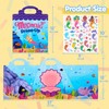 JOYIN 3Pcs Puffy Sticker Books, Reusable Sticker Activity Books for