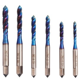 Wolfride Carbide Drill Tap Drill Set, Hexagonal Shaft, Drill Bit, For Stainless Steel, Chamfering Tap, Spiral Tap, Multifunctional, Drilling and Threading, HSS High Speed Steel, For Ironworking, Set