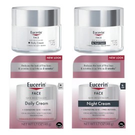 Eucerin Q10 Crema Antiarrugas Día + Noche 2x48g