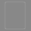 Clear Acrylic Magnetic Monthly and Weekly Planning Board for Fridge