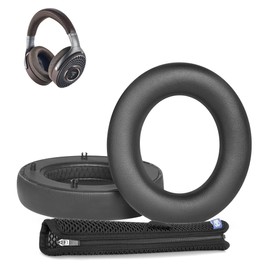 XRHTONG Prime Earpads Replacement+Headband Compatible with Focal Elegia Clear MG Clear Elear Focal Utopia Elex Stellia Celestee Radiance Headphone Ear pads Cushion(Protein Leather/Memory Foam)