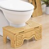 Foldable Toilet Stool Squat for Adults and Kids, 7" &