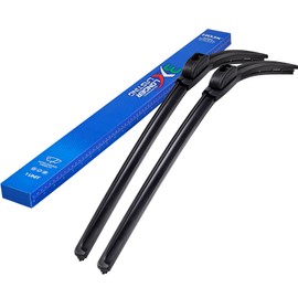 HOJX 16"+16" Windshield Wipers Replacement for Hummer H2 2003-2009,Toyota Tacoma 1995-1996,Volkswagen Jetta 1980-1992,Volvo 240 1990-1993 (Pack of 2) Wiper Blades