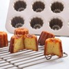 Non-stick Canele Molds Baking Pans for Cupcakes, 12 Cavities Cannelés